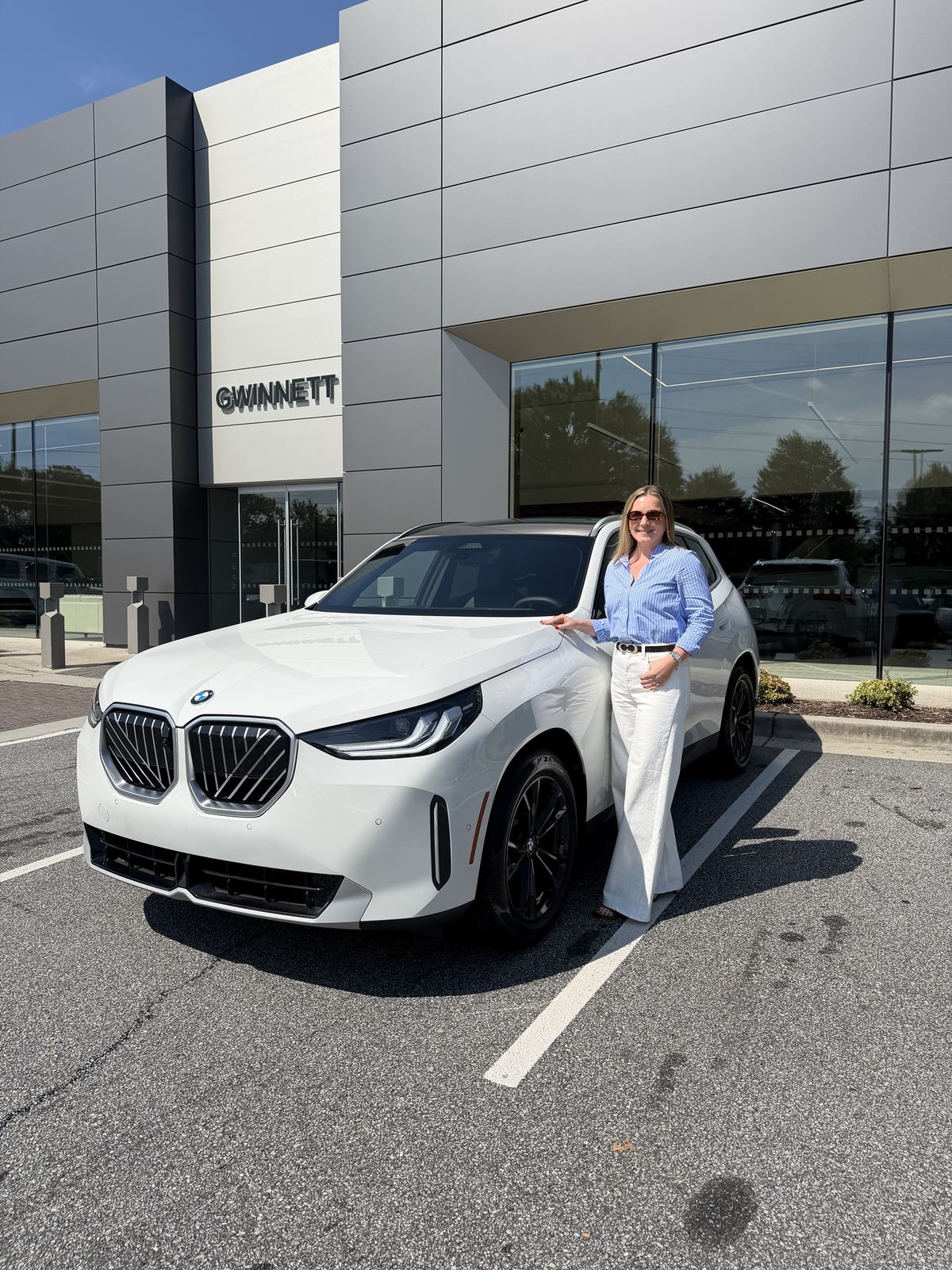 BMW X3 delivery