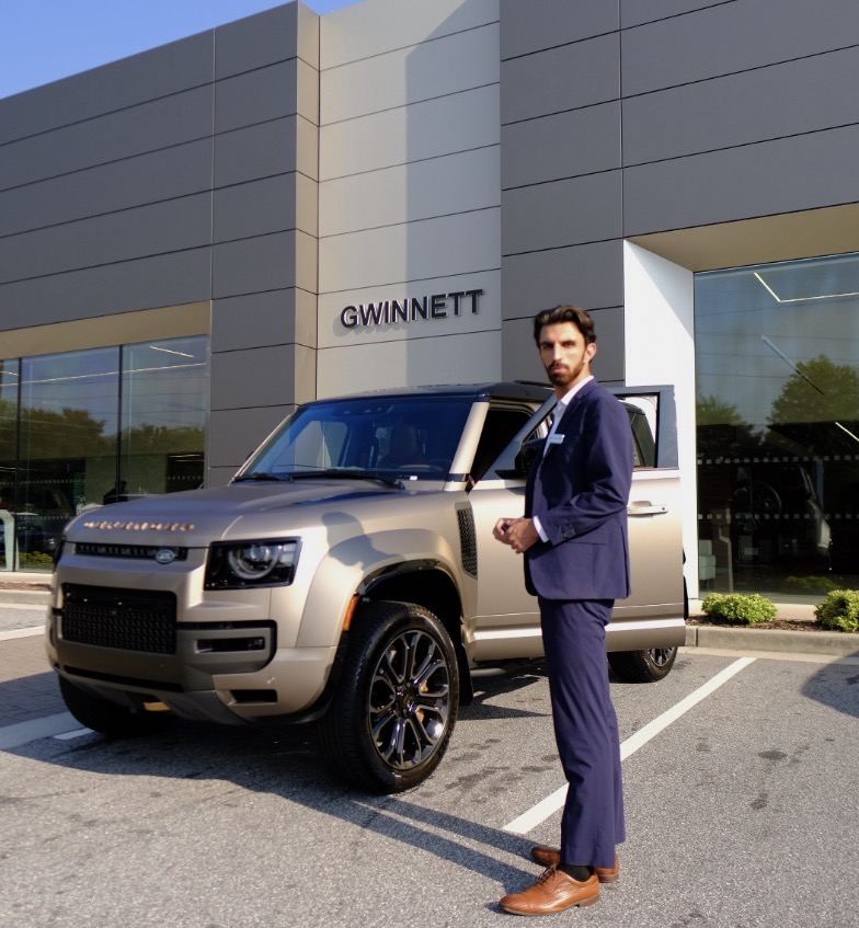 Land Rover Defender delivery