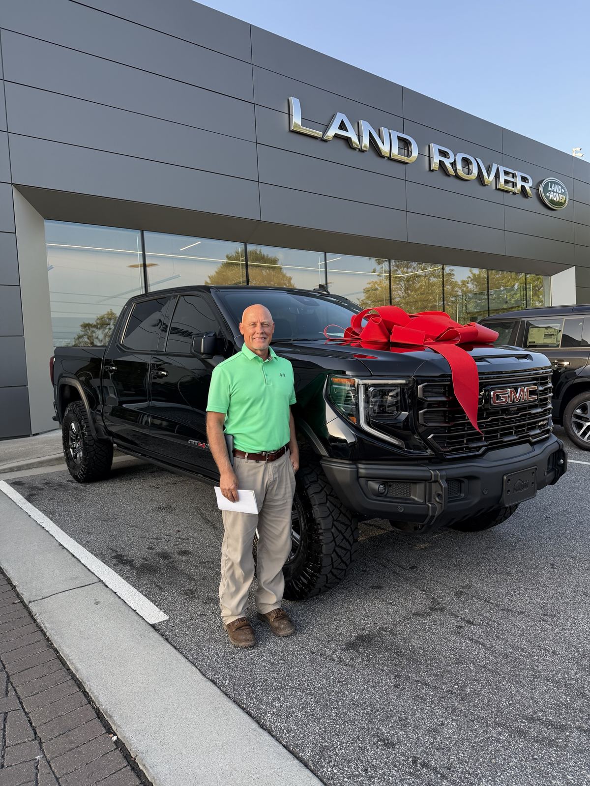GMC Sierra AT4 Black Widow delivery