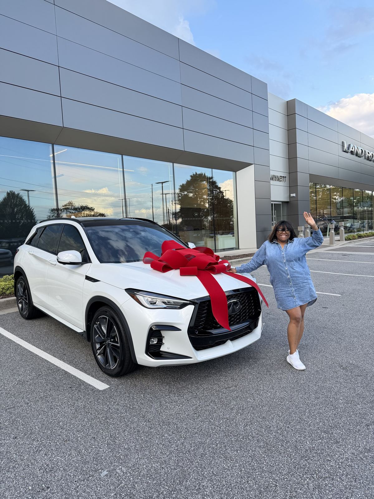 Infiniti QX50 delivery