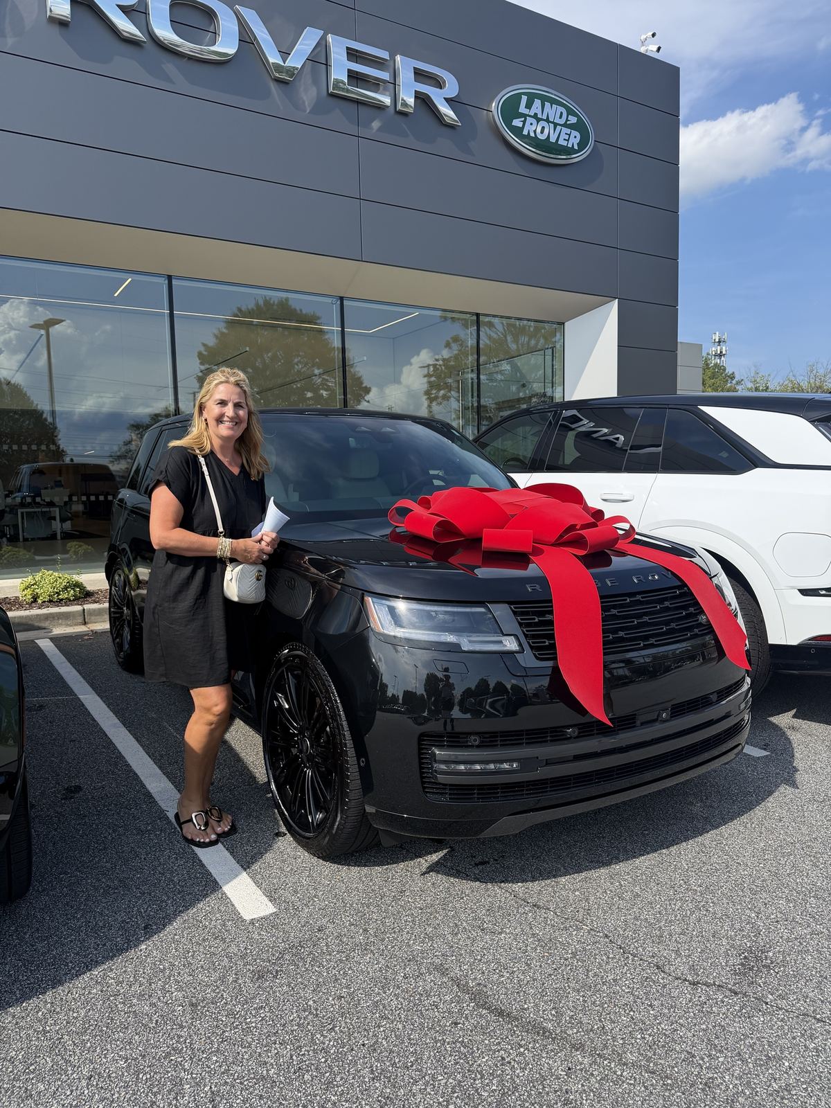 Range Rover delivery